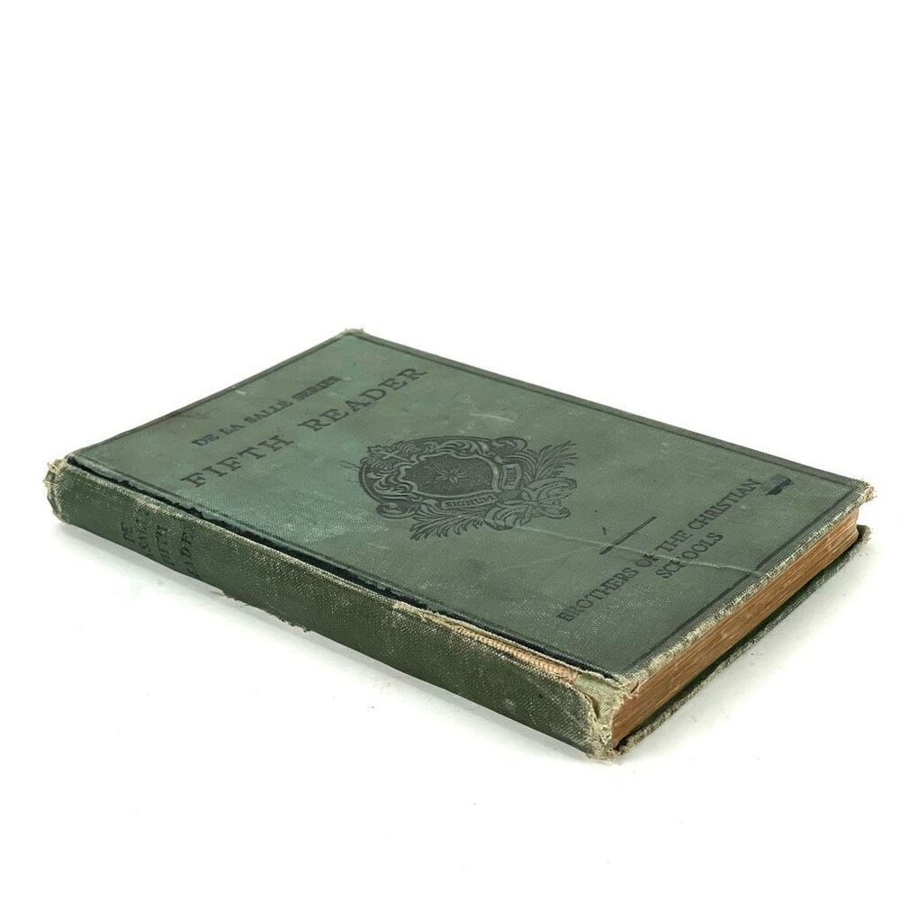 Vintage Antique 1915‎ De La Salle FIFTH READER Brothers of the Christian Schools